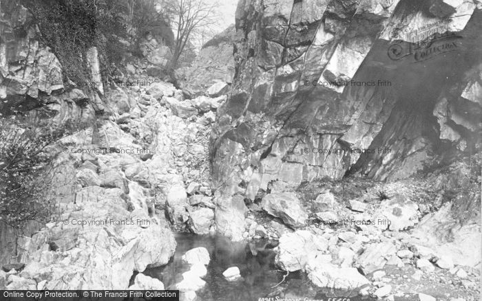 Photo of Neath, Sychnant Gorge 1893