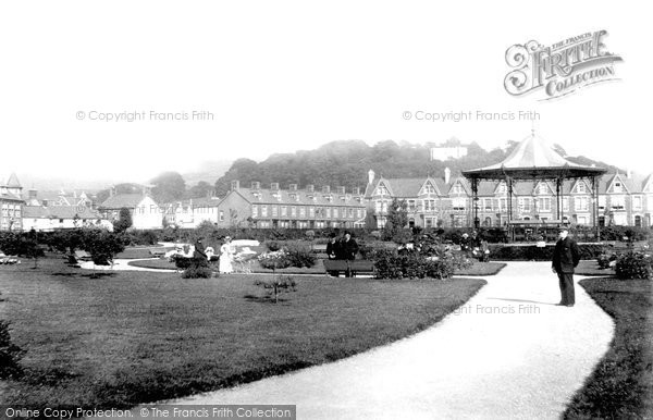 Photo of Neath, Victoria Gardens 1898