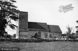 Badley Church c.1955 , Needham Market