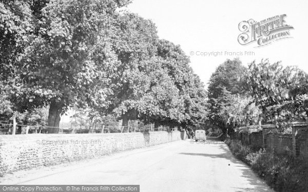 Photo of Needham Market, Coddenham Road c.1955