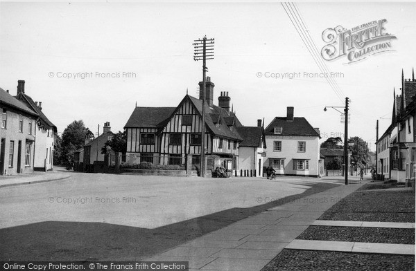 Photo of Needham Market, Ipswich And Coddenham Roads c.1955 
