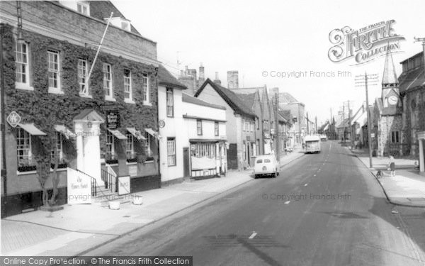 Photo of Needham Market, Limes Hotel, High Street c.1960