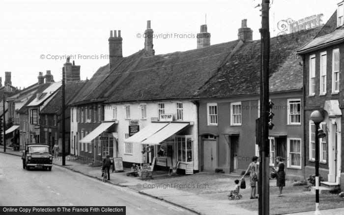 Photo of Needham Market, Post Office, And Toy Shop c.1965