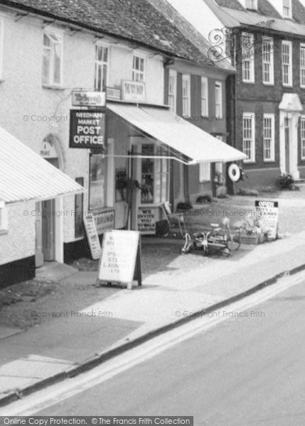 Photo of Needham Market, The Post Office And The Toy Shop c.1965