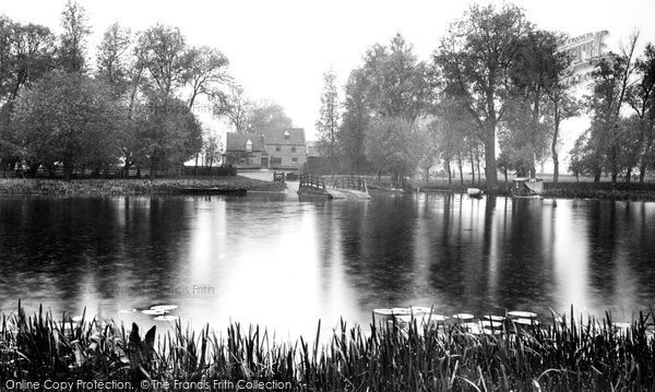 Photo of Needingworth, Overcote Ferry And Pike And Eel Inn 1914
