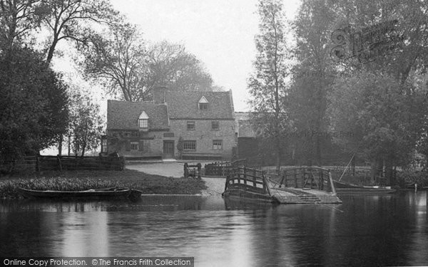 Photo of Needingworth, Overcote Ferry And The Pike And Eel Inn 1914