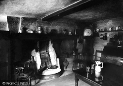 The Pike And Eel Inn, The Fireside Interior 1914, Needingworth