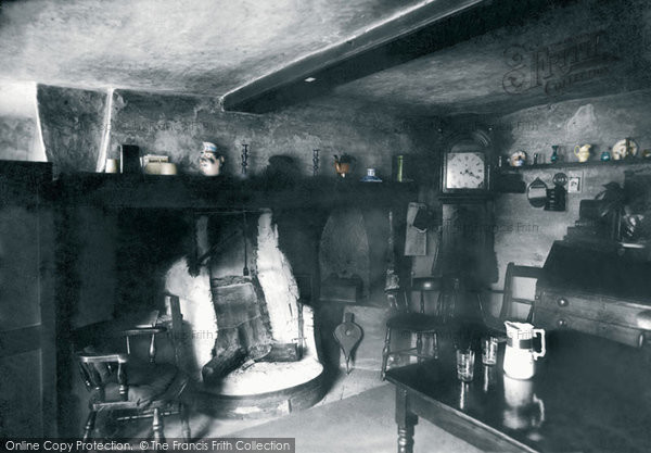 Photo of Needingworth, The Pike And Eel Inn, The Fireside Interior 1914