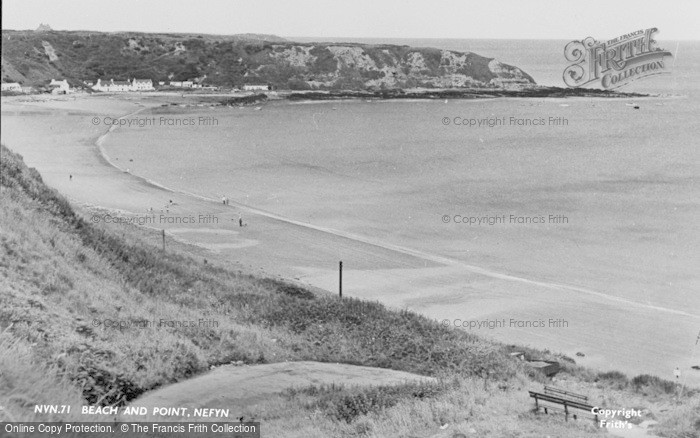 Photo of Nefyn, Beach And Point c.1955