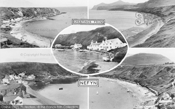 Photo of Nefyn, Composite c.1960