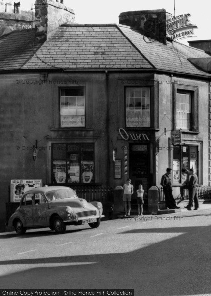 Photo of Nefyn, Owen's Shop, The Square c.1965