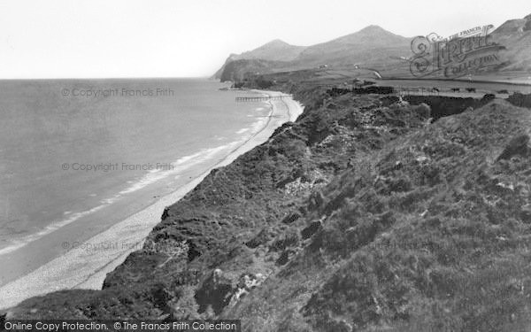 Photo of Nefyn, The Beach And Berdsi Rocks c.1950