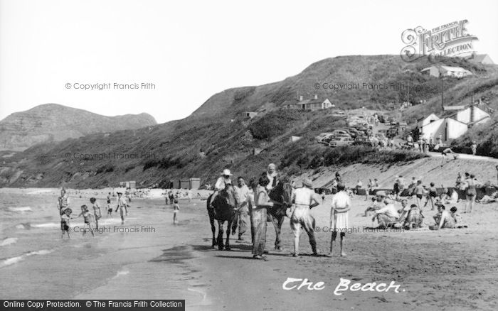 Photo of Nefyn, The Beach c.1955