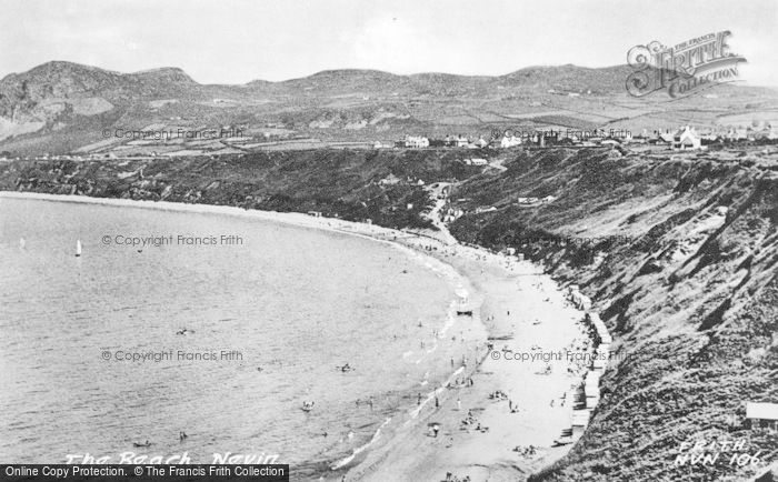 Photo of Nefyn, The Beach c.1960