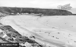 The Beach From Screw Road c.1955, Nefyn