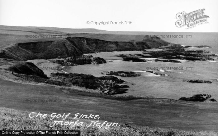 Photo of Nefyn, The Golf Links c.1955