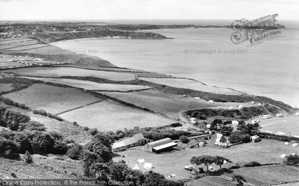 Photo of Nefyn, The Two Bays c.1960