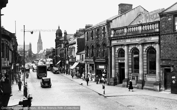 Photo of Nelson, Manchester Road 1950