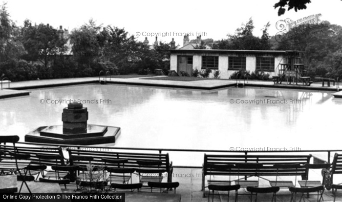 Photo of Nelson, Marsden Park, The Swimming Pool 1950