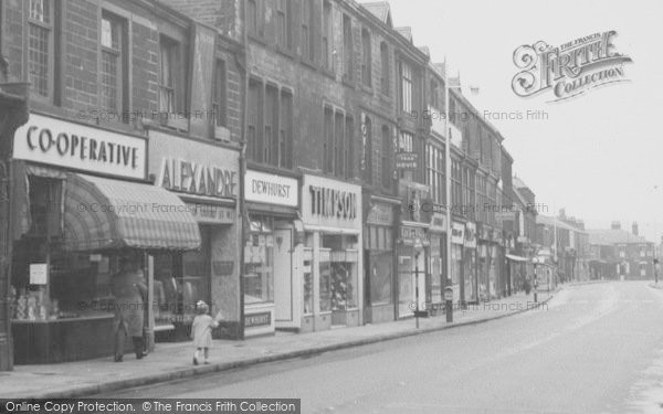 Photo of Nelson, Scotland Road, Parade of Shops 1957