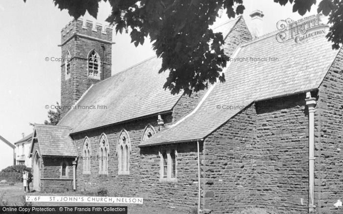Photo of Nelson, St John's Church c.1960