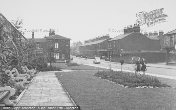 Photo of Nelson, The Gardens, Leeds Road 1954