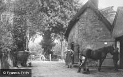 The Village Smithy, Bradford Lane 1896, Nether Alderley
