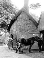 The Village Smithy, Bradford Lane 1896, Nether Alderley