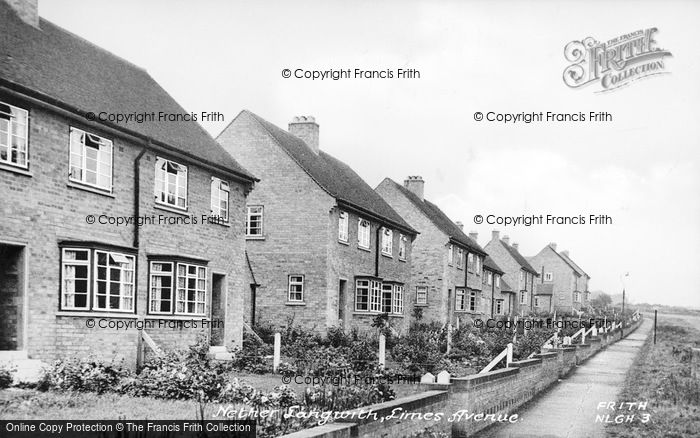 Photo of Nether Langwith, Limes Avenue c.1950