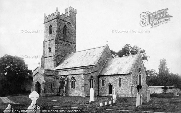 Photo of Nether Stowey, St Mary's Church 1895