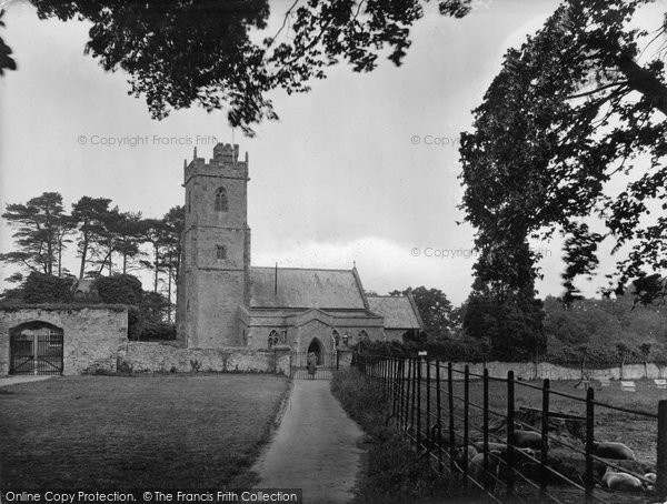 Photo of Nether Stowey, St Mary's Church 1929