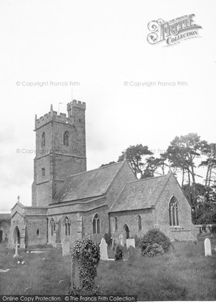 Photo of Nether Stowey, St Mary's Church c.1955