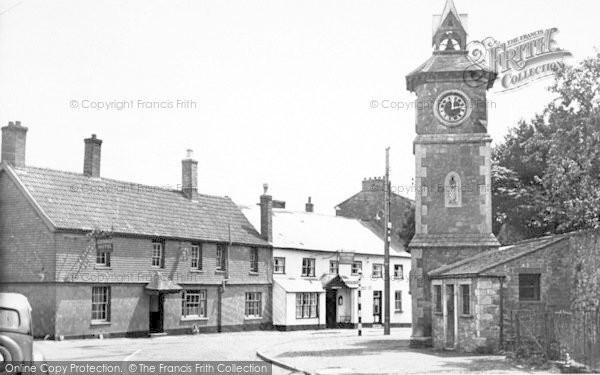 Photo of Nether Stowey, The Cross c.1955