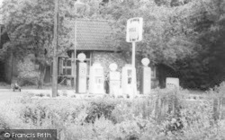 Heathman Street, Petrol Pumps c.1965, Nether Wallop