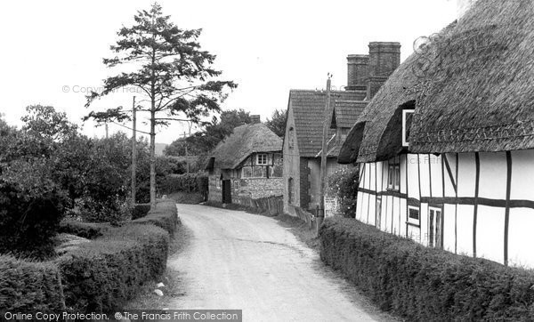 Photo of Nether Wallop, Raggs Corner c.1955