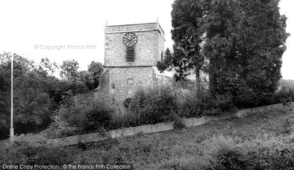 Photo of Nether Wallop, St Andrew's Church c.1965