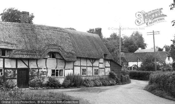 Photo of Nether Wallop, The Square c.1955