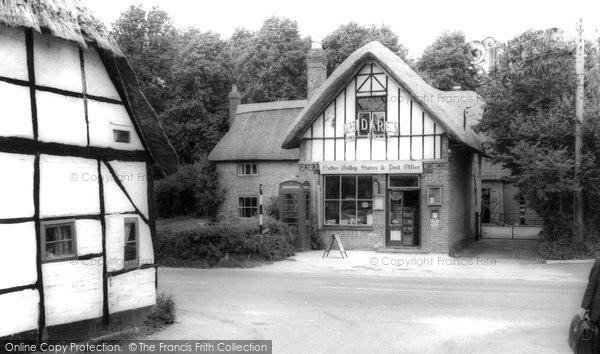 Photo of Nether Wallop, the Stores and Post Office c1965