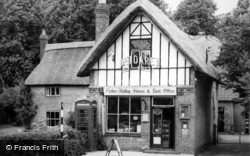 The Stores And Post Office c.1965, Nether Wallop