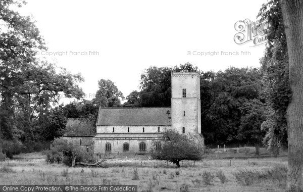 Photo of Netheravon, All Saints' Church c.1955