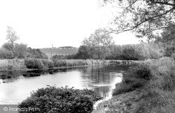 The River Avon c.1955, Netheravon
