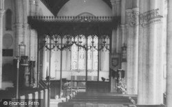 Church Interior c.1960, Netherbury