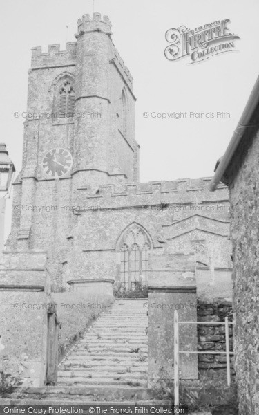 Photo of Netherbury, Church Steps c.1960