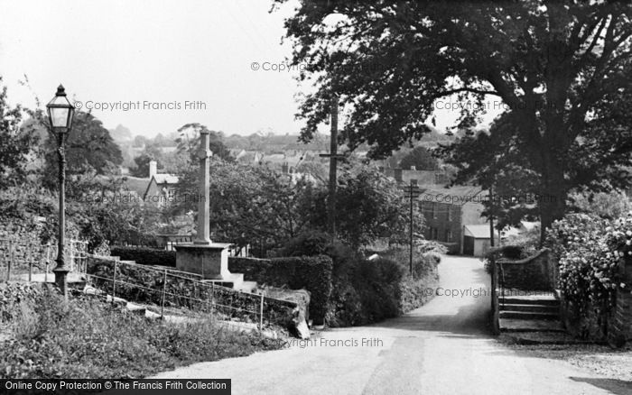 Photo of Netherbury, The Memorial c.1955
