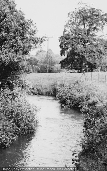 Photo of Netherbury, The River c.1960