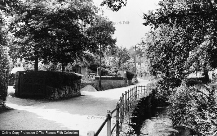 Photo of Netherbury, The Stream c.1955