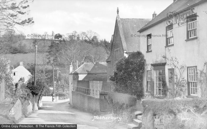 Photo of Netherbury, The Village c.1955