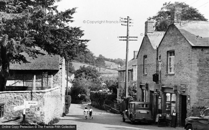 Photo of Netherbury, The Village c.1955