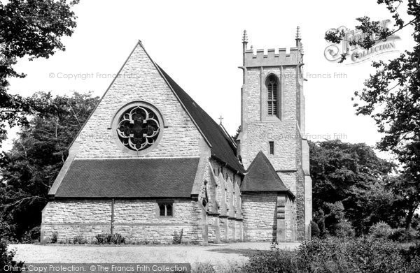 Photo of Netley, St Edward's Church c.1955