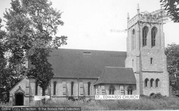Photo of Netley, St Edward's Church c.1955